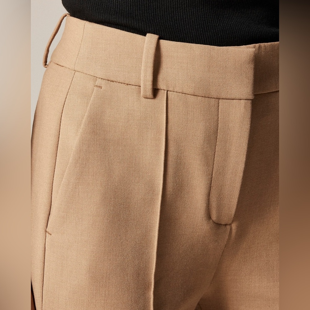NWT J. Crew Carreman Natalia Pant in Four-Season Stretch Camel 4 - Picture 2 of 14